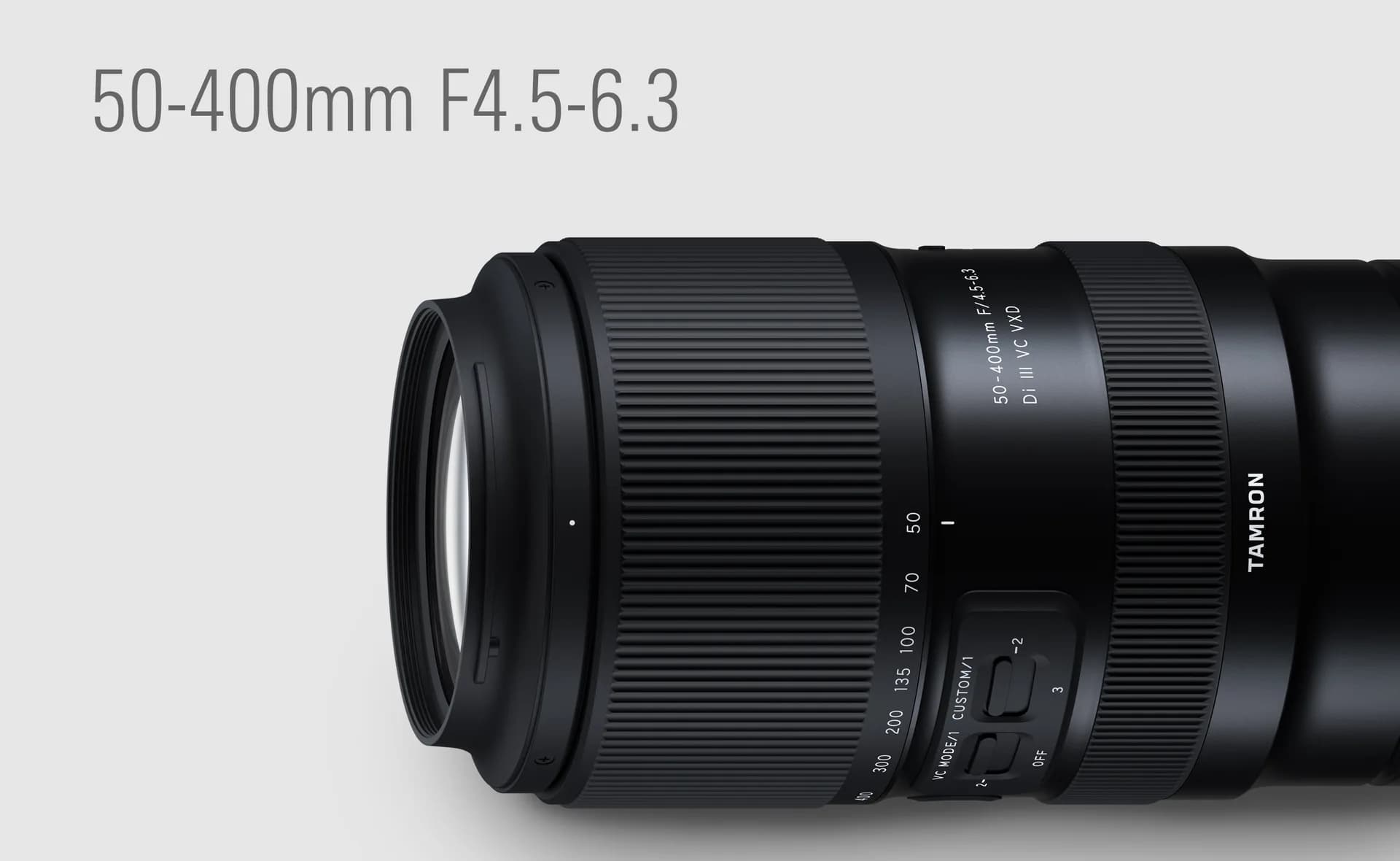 Megkezdődött a Tamron 50-400mm F/4.5-6.3 Di III VC VXD fejlesztése