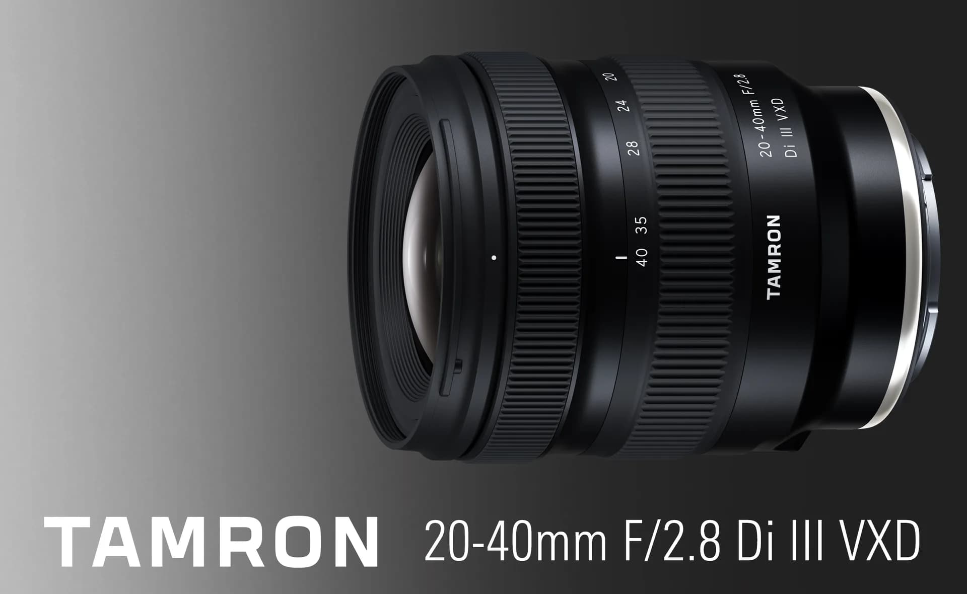 A TAMRON bejelentette a kategóriájában legújabb és egyedülállóbb, standard zoomját a 20-40mm F2.8 Di III VXD!